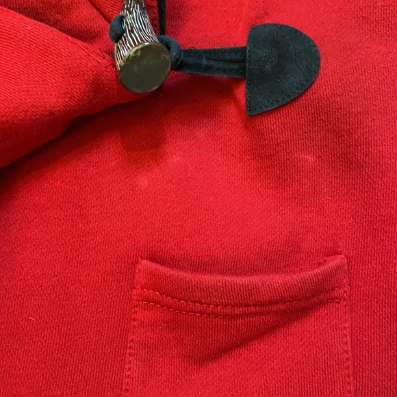 Gorgeous Red & Black Velvet Ralph Lauren Jacket - XS - Picture 4 of 8